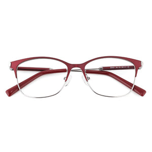 Vintage Square Women's glasses frames Myopia Man Glasses Prescription Ladies Spectacles Clear Female Optical Eyeglasses Metal