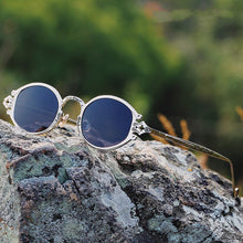 Load image into Gallery viewer, Vintage Steamprunk Style Sunglasses Women Men Retro Carving Frame Sun Glasses Brand Designer Sunglasses  UV400