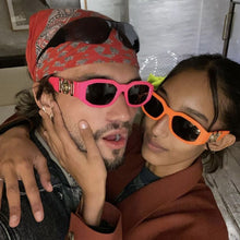 Load image into Gallery viewer, Vintage Steampunk  Small Frame Sunglasses Men Women Brand Design Square Sun Glasses Shades UV400 Vintage Glasses