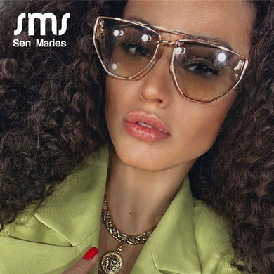 Vintage Steampunk Sunglasses Women 2023  Brand Square Sun Glasses Personality Eyewear Punk Lentes de sol mujer