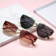 Load image into Gallery viewer, Vintage Steampunk Sunglasses Women 2023  Brand Square Sun Glasses Personality Eyewear Punk Lentes de sol mujer