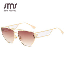 Load image into Gallery viewer, Vintage Steampunk Sunglasses Women 2023  Brand Square Sun Glasses Personality Eyewear Punk Lentes de sol mujer