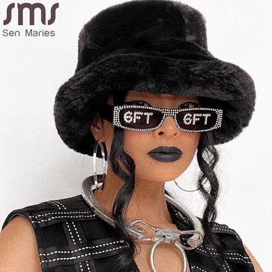Vintage Steampunk Sunglasses Women  Brand Designer Retro Small Frame Sun Glasses Rectangle Sunglasses Diamond