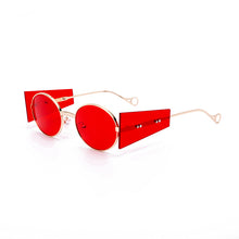 Load image into Gallery viewer, Vintage Steampunk Sunglasses Women Men 2023  Brand Oval Round Sun Glases Retro Punk Glasses Eyewear Shades UV400