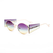 Load image into Gallery viewer, Vintage Steampunk Sunglasses Women Men 2023  Brand Oval Round Sun Glases Retro Punk Glasses Eyewear Shades UV400