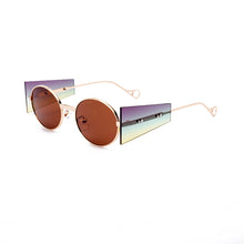 Load image into Gallery viewer, Vintage Steampunk Sunglasses Women Men 2023  Brand Oval Round Sun Glases Retro Punk Glasses Eyewear Shades UV400