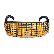 Load image into Gallery viewer, Vintage Stud Goggle Punk Sunglasses Women 2023 Oversized Sunglasses Women Men One Piece Goggles Sunglasses Eyewear UV400