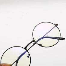 Load image into Gallery viewer, Vintage Style Women/Men Popular Round Metal Clear Lens Glasses Frame Trendy Unisex Nerd Glasses Fake Glasses