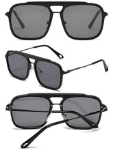 Load image into Gallery viewer, Vintage Sunglasses For Men Retro Anti Glare Driving Sun Glasses Male Square Shades UV400 zonnebril heren