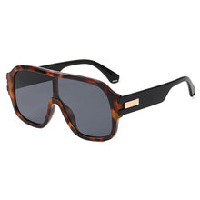 Load image into Gallery viewer, Vintage Sunglasses Men Cycling Metal Hinge Leg Lens Pilot Goggles Outdoor Sport Big Suqare Oculos De Sol Masculino Retro Glasses