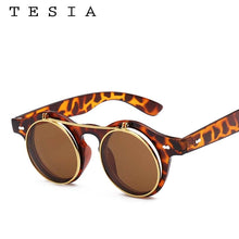 Load image into Gallery viewer, Vintage Sunglasses Unisex Flip Up Sun Glasses For Women Men Punk Style Goggles S size UV400 Eyewear T007