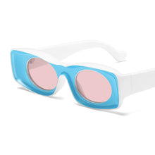 Load image into Gallery viewer, Vintage Sunglasses Woman Retro Square Gradient Shield Red Sun Glasses Female Pilot  Designer Oversized Eyewear