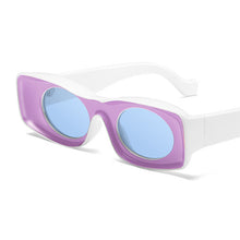 Load image into Gallery viewer, Vintage Sunglasses Woman Retro Square Gradient Shield Red Sun Glasses Female Pilot  Designer Oversized Eyewear
