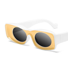 Load image into Gallery viewer, Vintage Sunglasses Woman Retro Square Gradient Shield Red Sun Glasses Female Pilot  Designer Oversized Eyewear