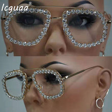 Load image into Gallery viewer, Vintage Sunglasses Women 2023 Small Oval Sunglasses Men  Personality Black Female Eyewear Shades UV400 oculos feminino