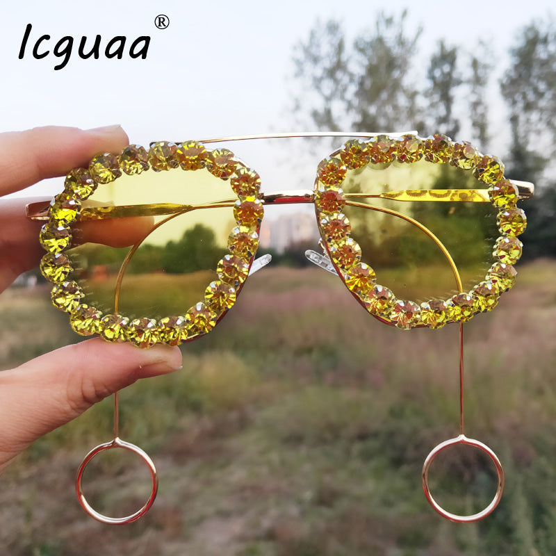 Vintage Sunglasses Women 2023 Small Oval Sunglasses Men  Personality Black Female Eyewear Shades UV400 oculos feminino