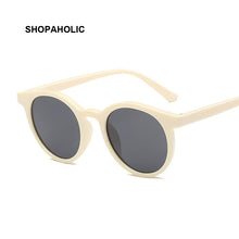 Load image into Gallery viewer, Vintage Sunglasses Women Cat Eye  Brand Designer Round Sun Glasses Retro Small Red Ladies Sunglass Black Eyewear Oculos