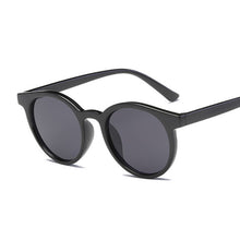 Load image into Gallery viewer, Vintage Sunglasses Women Cat Eye  Brand Designer Round Sun Glasses Retro Small Red Ladies Sunglass Black Eyewear Oculos