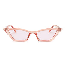 Load image into Gallery viewer, Vintage Sunglasses Women Cat Eye  Brand Designer Sun Glasses Retro Small Red ladies Sunglass Black Eyewear oculos