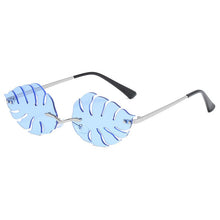 Load image into Gallery viewer, Vintage Sunglasses Women Steampunk Sun Glasses Men Retro Frameless Leaves Glasses Rimless Trend Small Eyeglasses Shades