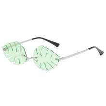 Load image into Gallery viewer, Vintage Sunglasses Women Steampunk Sun Glasses Men Retro Frameless Leaves Glasses Rimless Trend Small Eyeglasses Shades
