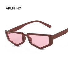 Load image into Gallery viewer, Vintage Sunglasses Women Retro Square Gradient Shield Red Sun Glasses Female  Designer Small Eyewear Oculos De Sol