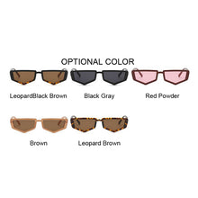 Load image into Gallery viewer, Vintage Sunglasses Women Retro Square Gradient Shield Red Sun Glasses Female  Designer Small Eyewear Oculos De Sol