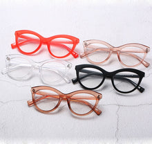 Load image into Gallery viewer, Vintage TR90 Optical Glasses Women Men Clear Glasses Eyeglasses Frame Cat Eye Transparent Lens Spectacle Frame Unisex
