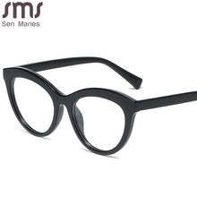 Load image into Gallery viewer, Vintage TR90 Optical Glasses Women Men Clear Glasses Eyeglasses Frame Cat Eye Transparent Lens Spectacle Frame Unisex