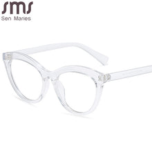 Load image into Gallery viewer, Vintage TR90 Optical Glasses Women Men Clear Glasses Eyeglasses Frame Cat Eye Transparent Lens Spectacle Frame Unisex