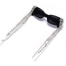 Load image into Gallery viewer, Vintage Tassel Rhinestones Sunglasses Women 2023  Luxulry Brand Steampunk Sun Glasses Unique Diamond Eyeglasses Oculos UV400