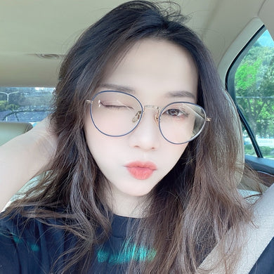 Vintage Thom Brand Design Alloy Acetate Glasses Frame Men Women Round Prescription Eyeglasses Frame TB119 Myopia Optical Eyewear