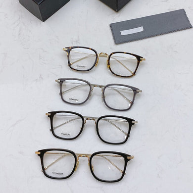 Vintage Thom for Men Optical Eyeglasses Frames Tianium Acetate TBX905 Square Women Reading Myopia Prescription Glasses