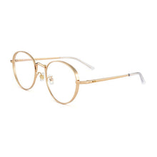 Load image into Gallery viewer, Vintage Titanium Glasses Frame Men Round  Prescription Myopia Optical Big Box Eyeglasses Women Ultralight Frame Eyewear