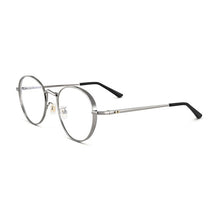 Load image into Gallery viewer, Vintage Titanium Glasses Frame Men Round  Prescription Myopia Optical Big Box Eyeglasses Women Ultralight Frame Eyewear
