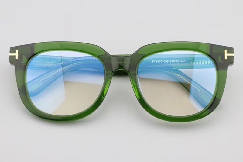 Vintage Tom Acetate Eyeglasses Frames Man TF5179 Prescription Myopia Optical Glasses Women