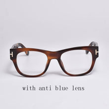 Load image into Gallery viewer, Vintage Tom For Man Anti Blue Lens Eyeglasses Frames 5040 Forde Acetate Women Reading Myopia Prescription Glasses