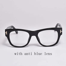 Load image into Gallery viewer, Vintage Tom For Man Anti Blue Lens Eyeglasses Frames 5040 Forde Acetate Women Reading Myopia Prescription Glasses