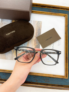 Vintage Tom For Man Optical Eyeglasses Frames Acetate Women Reading Myopia Prescription Glasses TF5523 With Case