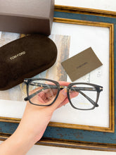 Load image into Gallery viewer, Vintage Tom For Man Optical Eyeglasses Frames Acetate Women Reading Myopia Prescription Glasses TF5523 With Case