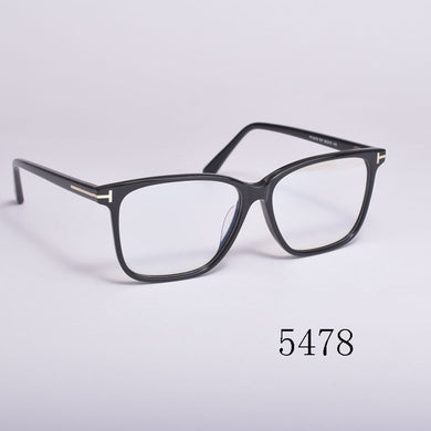 Vintage Tom For Man Optical Eyeglasses Frames Forde Square Acetate Women Reading Myopia Prescription Glasses TF5478