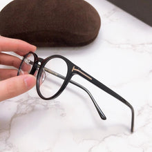 Load image into Gallery viewer, Vintage Tom For Man Optical Eyeglasses Frames Forde Round Acetate men Women Reading Myopia Prescription Glasses TF5294 With Case