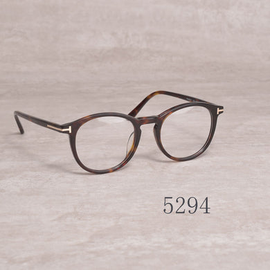 Vintage Tom For Man Women Optical Eyeglasses Frames Forde Acetate Women Reading Myopia Prescription Glasses TF5294