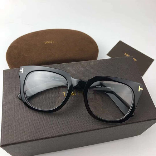 Vintage Tom For TF5179 Man Optical Eyeglasses Frames Forde Acetate Women Reading Myopia Prescription Glasses With Case