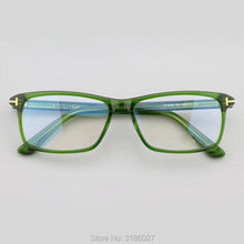 Load image into Gallery viewer, Vintage Tom for Man Optical Eyeglasses Frames Forde Acetate Women Reading Myopia Prescription Glasses TF5408 With Case