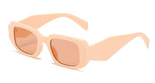 Load image into Gallery viewer, Vintage Unique Rectangle Sunglasses Women 2023 Summer Shades Big White Glasses square Brand Sun Glasses Eyewear UV40