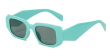 Load image into Gallery viewer, Vintage Unique Rectangle Sunglasses Women 2023 Summer Shades Big White Glasses square Brand Sun Glasses Eyewear UV40