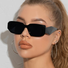 Load image into Gallery viewer, Vintage Unique Rectangle Sunglasses Women 2023 Summer Shades Big White Glasses square Brand Sun Glasses Eyewear UV40