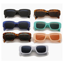 Load image into Gallery viewer, Vintage Unique Rectangle Sunglasses Women 2023 Summer Shades Big White Glasses square Brand Sun Glasses Eyewear UV40