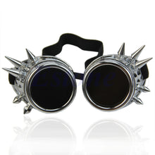 Load image into Gallery viewer, Vintage Victorian Gothic Cosplay Rivet Steampunk Goggles Glasses Welding Punk